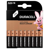 Батарейки Duracell AAA (LR03) MN2400 18 шт. (5000394107557)