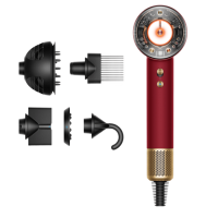 Фэн Dyson Supersonic HD16 Nural Red Velvet/Gold (594823-01)