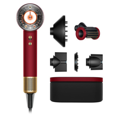 Фен Dyson Supersonic HD16 Nural Red Velvet/Gold (594823-01)