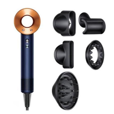 Фен Dyson HD07 Supersonic Special Gift Edition Prussian Blue/Rich Copper (412525-01)