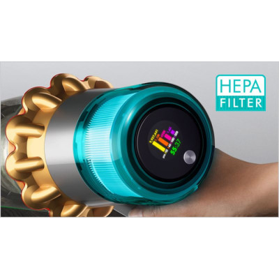 
Пилосос бездротовий Dyson V15 Detect Absolute Gold SV47(447000-01)
