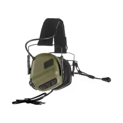 Активні захисні навушники Earmor M32 PLUS (FG) Olive