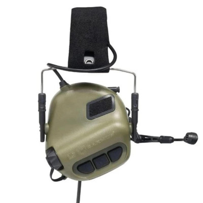 Активні захисні навушники Earmor M32 MOD4 (FG) Olive