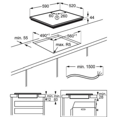 Варильна поверхня індукційна Electrolux LIV63431BW