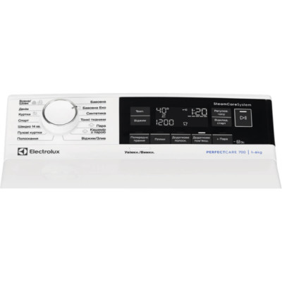 Пральна машина з верт. завантаженням ELECTROLUX EW8T3372U
