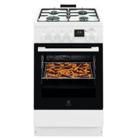 Плита комбінована Electrolux SteamBake LKK560203W