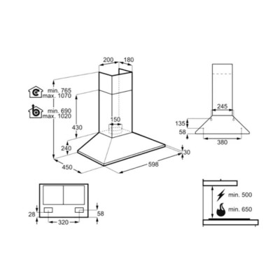 Витяжка Electrolux EFC226R