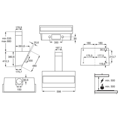 Вытяжка Electrolux LFV316W