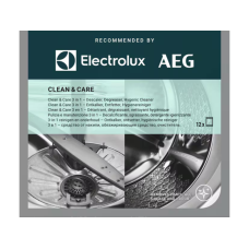 Набір для чищення пральних та посудомийних машин 3 в 1 (12 шт) ELECTROLUX M2GCP121