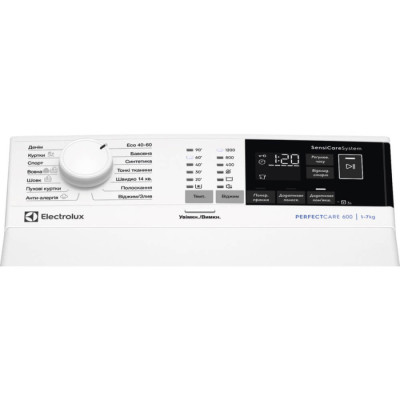 
Пральна машина з верт. завантаженням Electrolux EW6T427U
