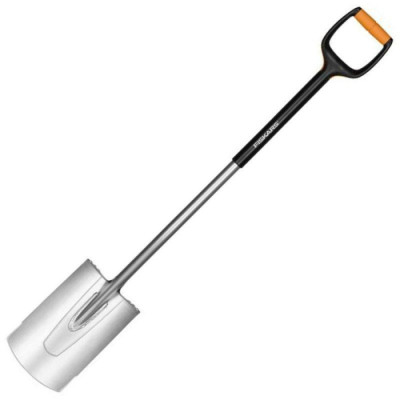 Лопата з заокругленим лезом Fiskars Xact L (1003681)