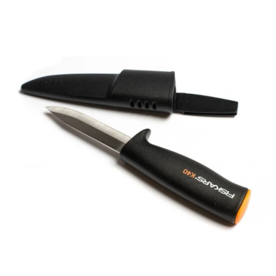 Ніж загального призначення Fiskars K40 з чохлом (1001622)