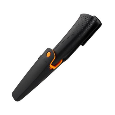Ніж будівельний загального призначення з точилом Fiskars (1023617)