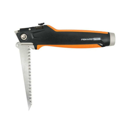 Ніж для гіпсокартону з додатковою пилкою Fiskars CarbonMax (1027226)