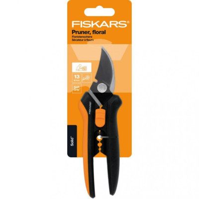 Секатор для обрізки квітів Fiskars Solid SP14 (1051601)