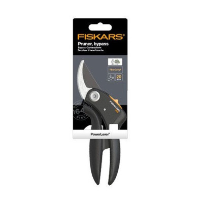 Секатор площинний з важільним приводом Fiskars P56 (1026918)