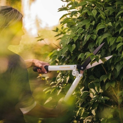 Ножиці для живоплоту Fiskars White HS53 (1026931)