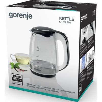 Электрочайник Gorenje K 17 GLBW