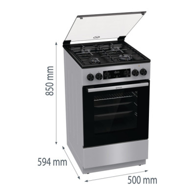 Плита комбинированная Gorenje MEKS5121S