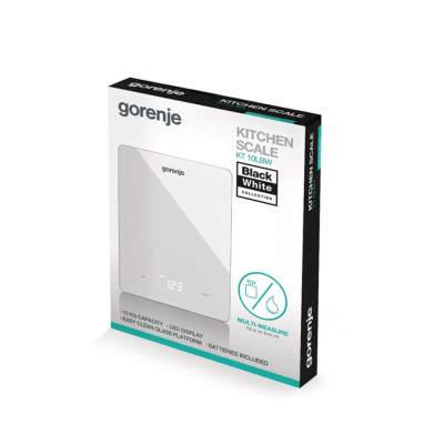 Ваги кухонні GORENJE KT10LBW