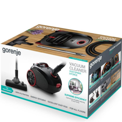 
Пилосос Gorenje VCE21SFBKR
