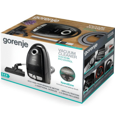 
Пилосос Gorenje VCE21ECBK
