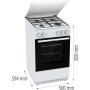 Плита газова Gorenje GG5A14WJ