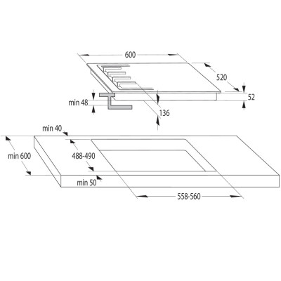 Варильна поверхня Gorenje GT642SYB