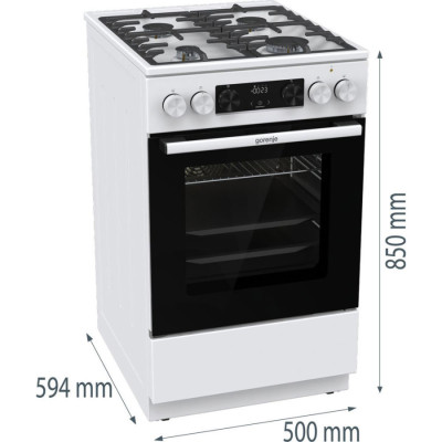 Плита комбінована Gorenje  GKS5C73WF