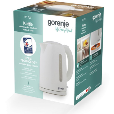 
Електрочайник GORENJE K 17 W
