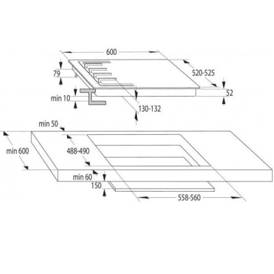 Варильна поверхня Gorenje GW641EX