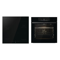 Комплект: варочная поверхность + духовой шкаф Gorenje BOS6737E06BG/GI6401BSC
