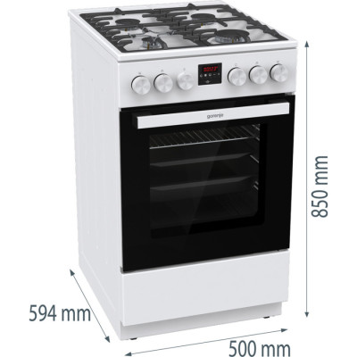 Плита газова Gorenje GGI5C21WF-B