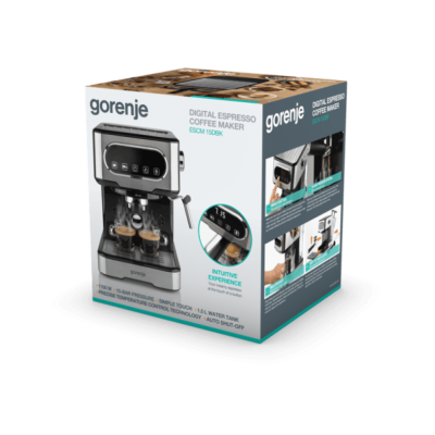 Кавоварка еспресо Gorenje ESCM15DBK