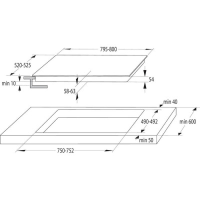 Варильна поверхня індукційна Gorenje GI8421BSC