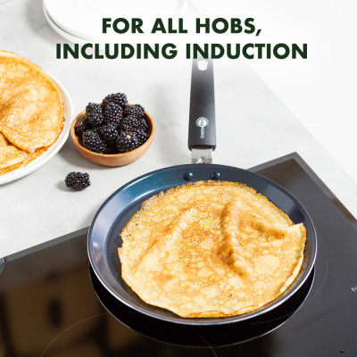 Сковорода для млинців GreenPan Torino, 28 см з керамічним покриттям (CC005070-001)