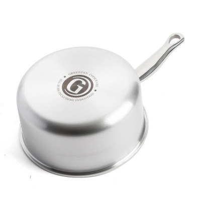 Набір ковшів з кришками GreenPan Premiere, 16/18/20 см, 1.6/2,1/3,1 л з керамічним покриттям (CC003822-001)