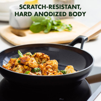 Сковорода GreenPan Eco Smartshape, 24 см з керамічним покриттям (CC006446-001)