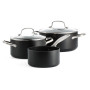 Набір посуду GreenPan Copenhagen, 5 предметів, 16/20/24 см, 1,59/3,1/4,95 л, з керам. покриттям (CC005215-001)