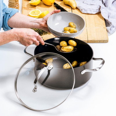 Набір посуду GreenPan Copenhagen, 5 предметів, 16/20/24 см, 1,59/3,1/4,95 л, з керам. покриттям (CC005215-001)