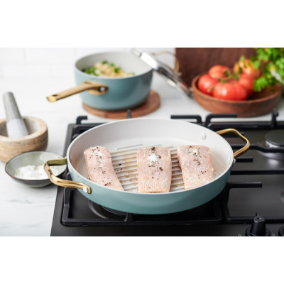 
              Сковорода-гриль GreenPan Padova, 28 см з керамічним покриттям (CC002483-001)
                          