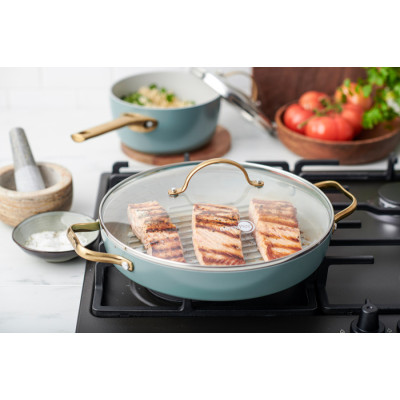 
              Сковорода-гриль GreenPan Padova, 28 см з керамічним покриттям (CC002483-001)
                          