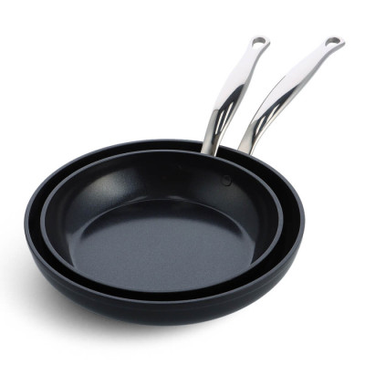 Набір сковорідок GreenPan Barcelona Pro, 24+28 см, з керамічним покриттям (CC005336-001)