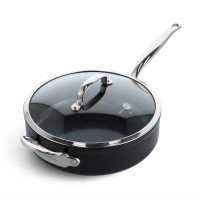 Сотейник з кришкою GreenPan Barcelona Pro, 28 см, 4,6 л, з керамічним покриттям (CC005328-001)