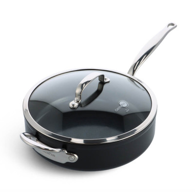 Сотейник з кришкою GreenPan Barcelona Pro, 28 см, 4,6 л, з керамічним покриттям (CC005328-001)