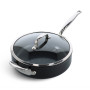 Сотейник з кришкою GreenPan Barcelona Pro, 28 см, 4,6 л, з керамічним покриттям (CC005328-001)
