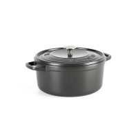 Каструля з кришкою GreenPan Featherweights, 22 см, 3,3 л з керамічним покриттям, чорний (CC005056-001)