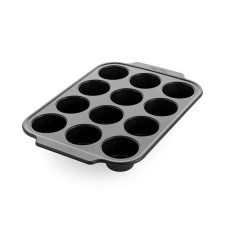 Форма для випічки кексів GreenPan, 40х28х4,3 см, на 12 шт, з керамічним покриттям (CC007766-001)