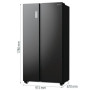 Холодильник Side-by-Side Hisense RS711N4AFE