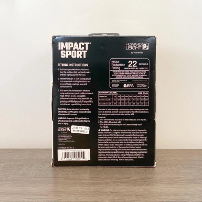 Активні захисні навушники Howard Leight Impact sport R-02524 Black